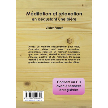 Méditation et relaxation en dégustant une bière