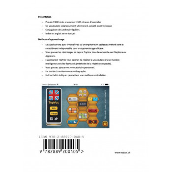 TopVoc Vocabulaire anglais B2